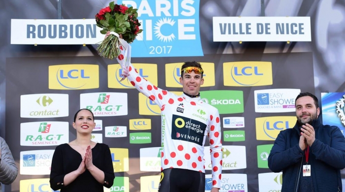 calmejane maillot à pois