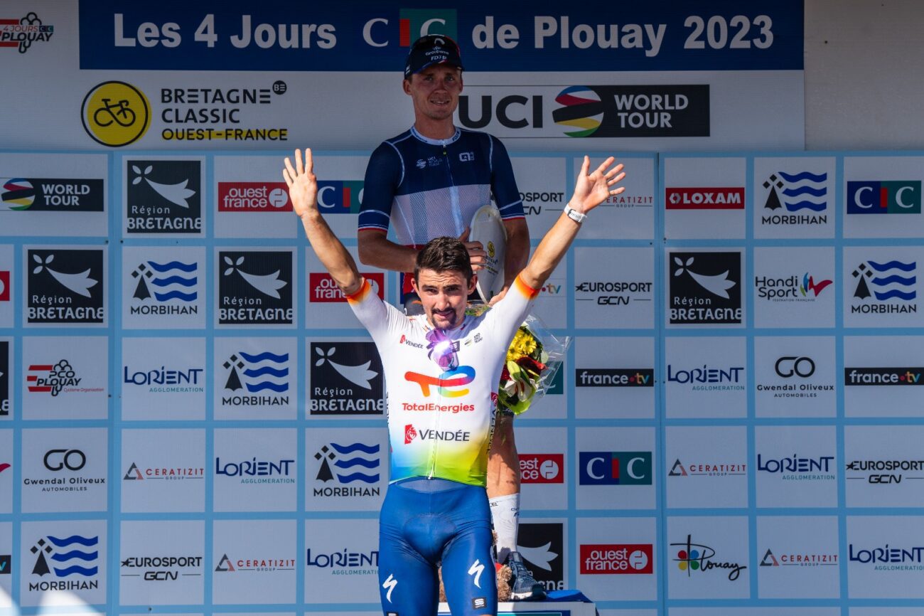 Mathieu Burgaudeau tout proche de l'exploit sur la Bretagne Classic