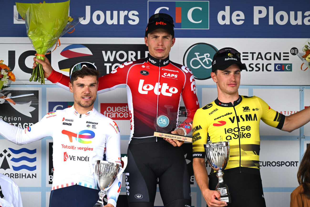 Podium à Plouay, le reflet de la formation.
